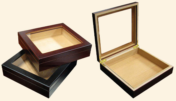 The Chateau Glasstop Humidor...20 Ct.